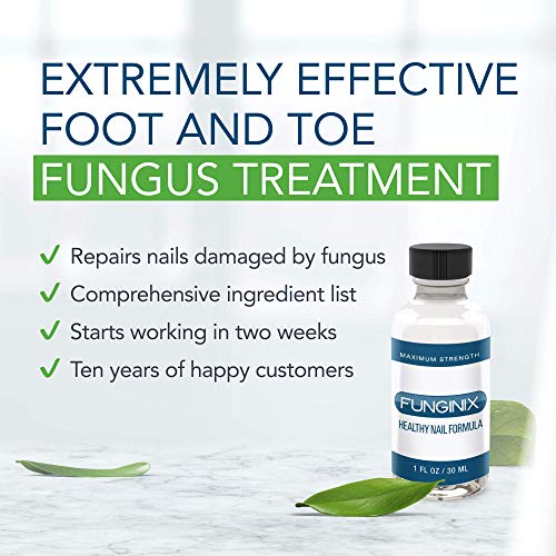 FUNGINIX Healthy Nail Formula Finger And Toe Fungus Treatment, Made