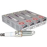 NGK SILZKBR8D8S Laser Iridium Spark Plug (97506 Laser Iridium), 4 Pack