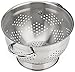 Raishi Stainless Steel Colander for Easy Cleaning - 5 Quart High Grade Guaranteed. Best Metal Colander.