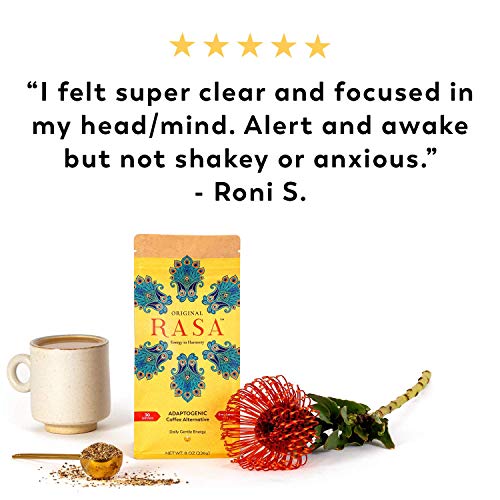 Original Rasa AIP Compliant Herbal Coffee Alternative with Chaga + Reishi for AllDay Energy