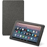 Amazon Fire HD 10 Tablet Case (7th Generation, 2017 Release), Charcoal Black
