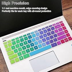 2Pcs Silicone Keyboard Cover for HP Pavilion x360