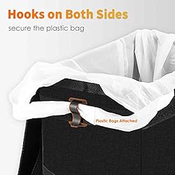 HOTOR Car Trash Can-2-Gallon, Foldable and