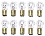 SYLVANIA 1157 Long Life Miniature Bulb, (Contains 10 Bulbs)