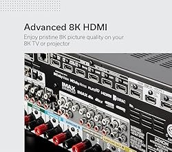 Denon AVR-X3800H 9.4-Ch Receiver - 8K UHD Home
