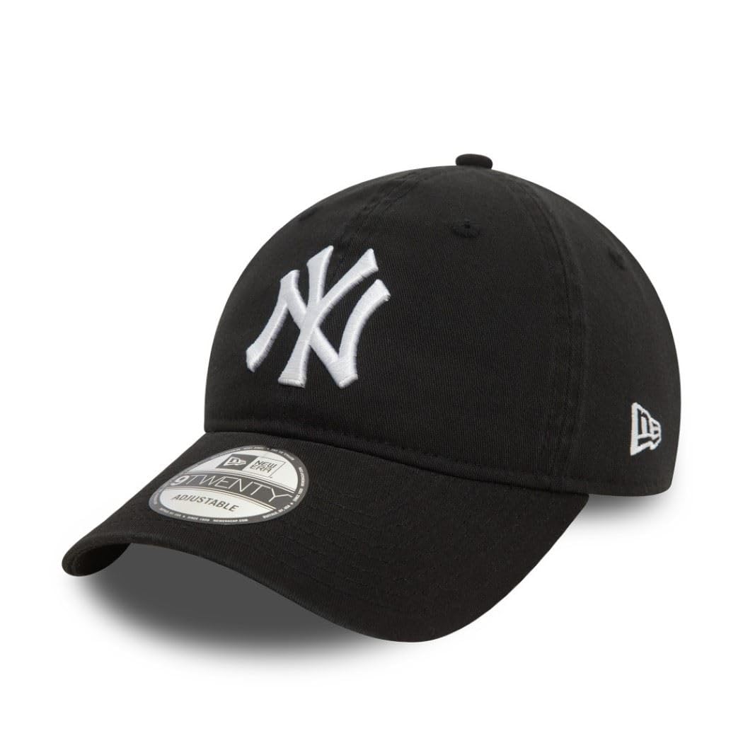 New Era New York Yankees MLB Washed Black Adjustable 9Twenty Cap