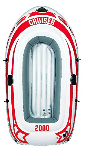 Jilong Cruiser II 218x110x36 cm Boot für 2 Person Ruderboot Paddelboot Schlauchboot Angelboot Gummiboot mit 190kg…