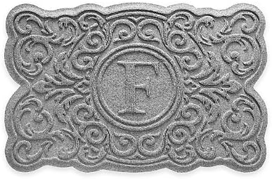 Weather Guard Gallifrey 23-Inch x 36-Inch Door Mat (GRAY)