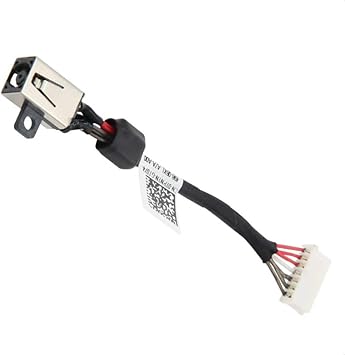 Amazon Com Dc Power Jack Cable Replacement For Dell Xps 15 9550 9560 P56f Precision 5510 Series 64tm0 064tm0 m00 Dcx300 Dcx0 Computers Accessories