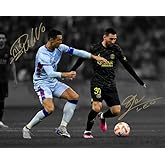 Ikonic Fotohaus Lionel Messi Cristiano Ronaldo the Final Matchup Signed Photo Autograph Print Wall Art Home Decor