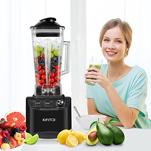 Professional Blender Kitchen Countertop Blender 1500W High Speed Ice