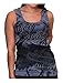 Harley-Davidson Women's Latitude All-Over Print Sleeveless Tank Top, Stone Wash