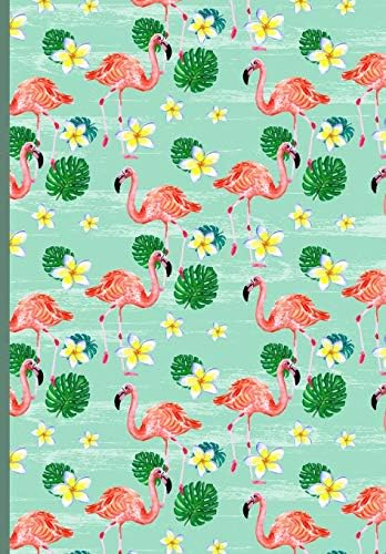 Planner Weekly Monthly Calendar Schedule Organizer 2019: Turquoise Dairy with Pink Flamingos (Gifts for Her)