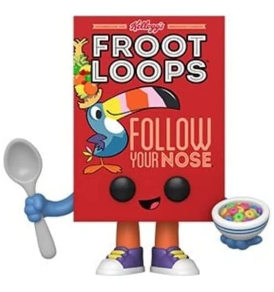 Funko POP! Vinyl: Kelloggs - Froot Loops Cereal Box - Collectable Vinyl Figure - Gift Idea - Official Merchandise - Toys for Kids & Adults - Ad Icons Fans - Model Figure for Collectors and Display