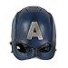 Captain America 3 Mask Steven Rogers PVC Mask Adult Halloween Cosplay Helmet, one size,