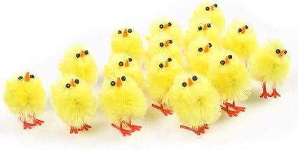 Amazon Com 60 Pack Easter Mini Chicks Set 1 Inch Easter