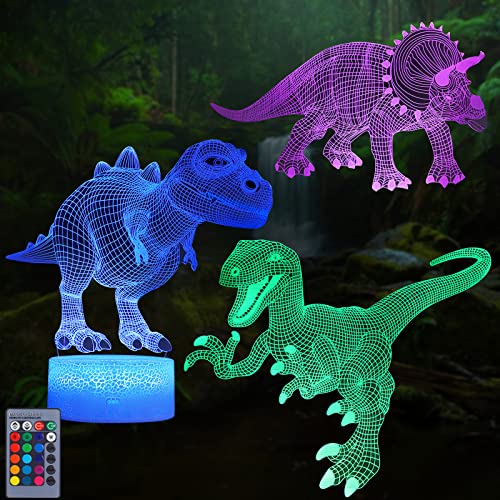Dinosaur Night Light with Remote Control