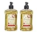 A LA MAISON French Liquid Hand Soap, White Tea - Natural Hand Wash Made with Essential Oils - Biodegradable, Plant-Based, Vegan, Cruelty-Free, Alcohol & Paraben Free (16.9 oz, 2 Pack)