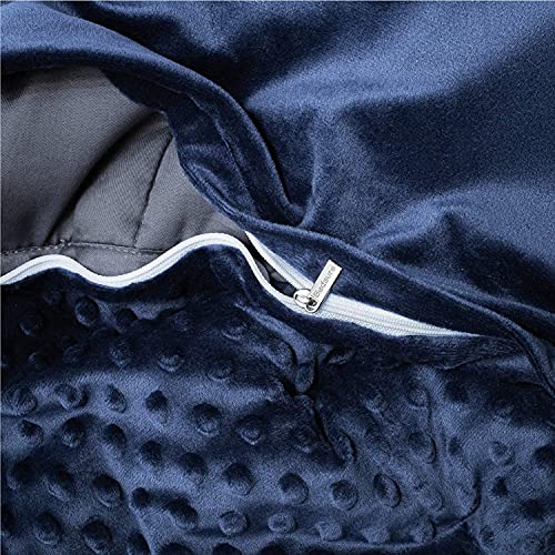 Bedsure Weighted Blanket Queen Size with Removable Cover Washable