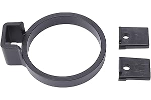 Jopwkuin J1772 Adapter Lock Secure EV Replacement for Y Theft Prevention Black Plastic Electric Vehicle Charging Locking Ring