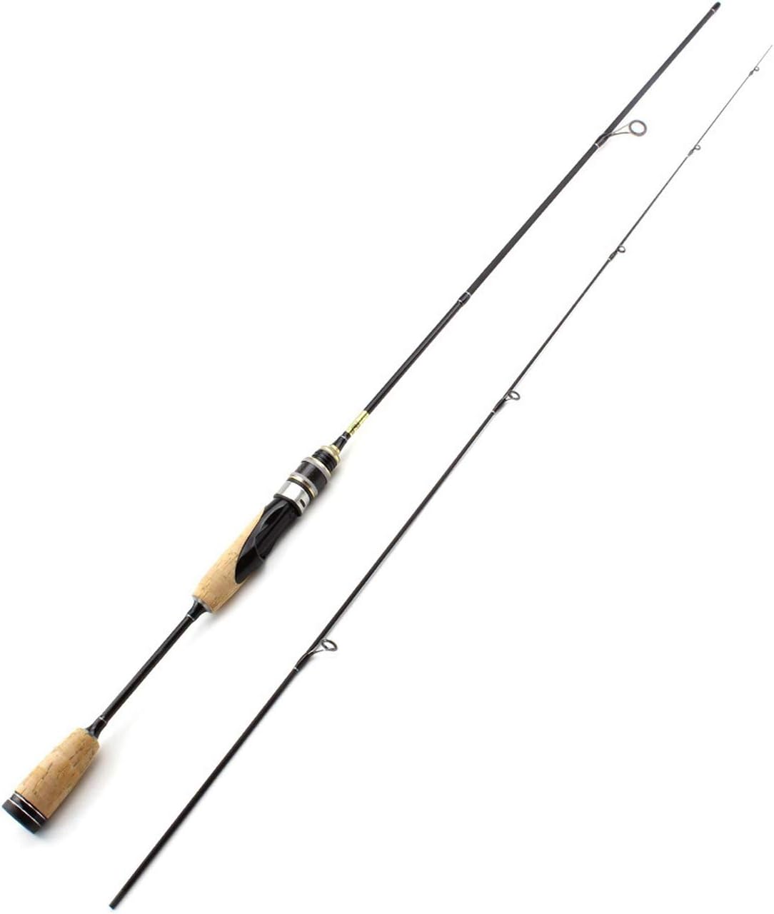 SSeven 1.8M Wooden Handle Lure Rod Ultra Light Spinning Fishing Rod 2 6G Lure Weight 3 7Lb Line Weigh Carbon Rod Ul Power