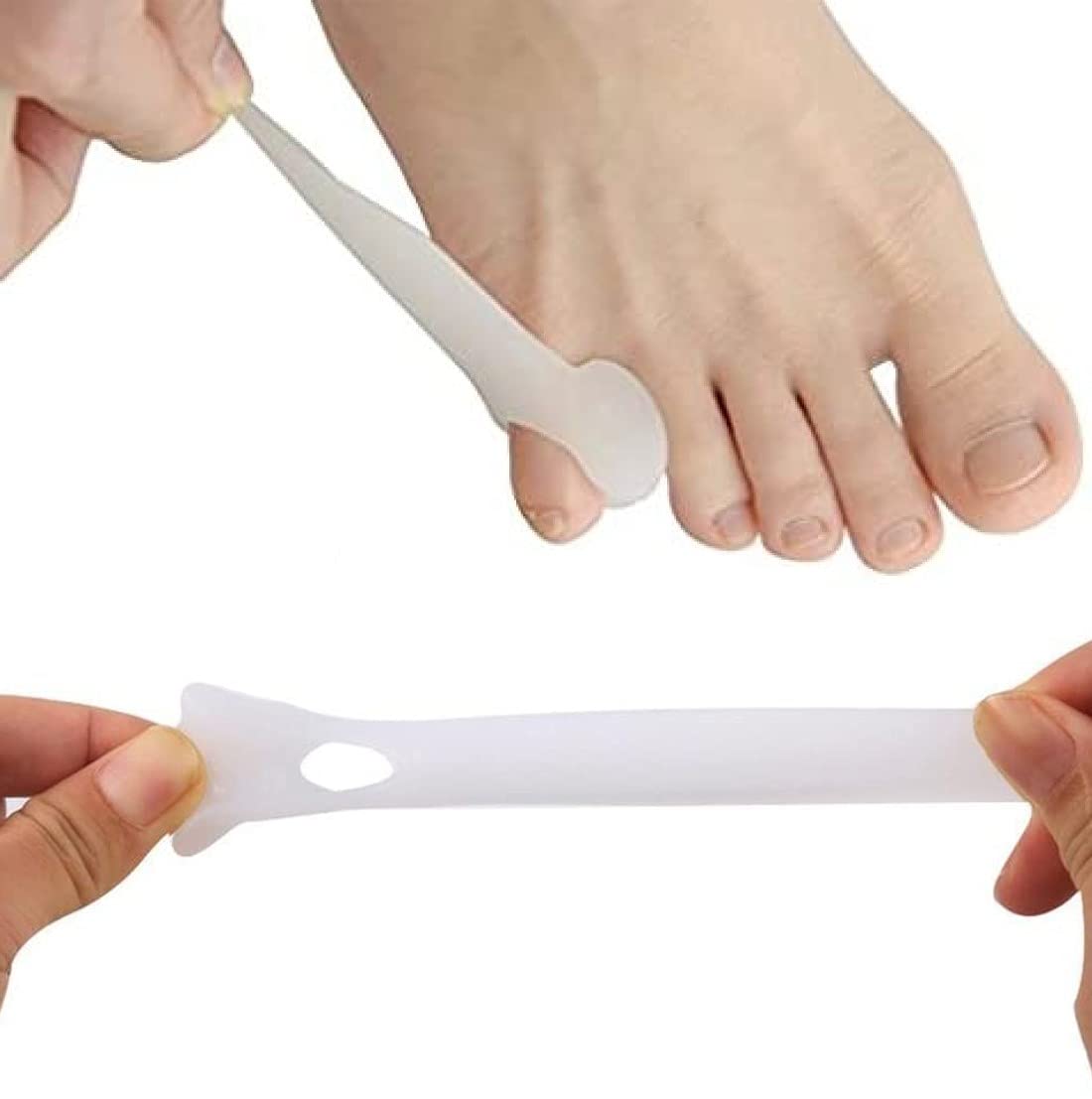 Pedimend Silicone Gel Little Toe Bunion Protector - Tailor’s Bunion Corrector Sleeve – Pinky Toe Protector - Foot Care - Reduce Toe & Foot Discomfort (Small Toe Gel Separator)