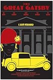 The Great Gatsby Educational Laminated Poster. Great 20th Century Novel Art Print