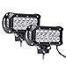 Epistar LED Light Bar ANNT 2 PCS Work Lights 7 inch 36w Flood Fog Lamps Truck barlight Off Road Driving Light for Chevy GMC Ford Pickup Vehicles, Dodge Ram, Jeep, Boat, Toyota, UTV Truck SUV Yamaha