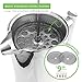 LINKYO French Press Coffee Maker - Easy Clean Stainless Steel Coffee Press, 34 ounce (1 Liter)