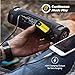 SCOSCHE BoomBottle+ Rugged Waterproof Portable Wireless Bluetooth 4.0 Speaker - Dual 360-Degree 12 Watt 50mm Speakers with Subwoofer and Indoor/Outdoor EQ Functions - Tech Sport Gray (BTBPTSGY)