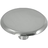 Laurey 20359 1.75 Inch Modern Standards Cabinet Hardware Knob - Brushed Satin Nickel