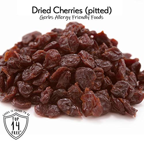 GERBS Dried Cherries 2 LBS. Freshly Dehydrated Resealable Bulk Bag