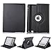 Next 360 Degree Rotating Case with Automatic Wake/Sleep for Apple iPad 2 / 3 / 4 with Retina Display - Black
