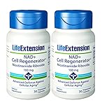 Life Extension Nad+ Cell Regenerator Nicotinamide Riboside Capsules, 30 Count (2 Pack)