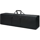 Urbanstand 52 Inch Extra Large Duffle Bag for Travel, 190L Sports Gear Storage Bag with 2-way Lockable Zippers, Long Duffel Bag for Tent Camping Moving tripod (Black)
