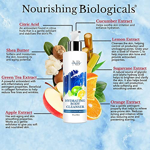 Nourishing Biologicals Body Wash Hydrating Body Cleanser Body Wash