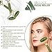 Jade Roller for face - 100% Real Natural Jade Stone roller, Anti-Aging jade Beauty Skincare Tool to Rejuvenate Facial Skin Cooling, Slimming & Firming