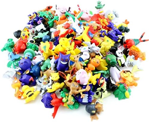 FAVTOY ISLAND - 72 Piece Rubberized Pokemon Action Figure Set - Random Assortment from All Pokemon Generation