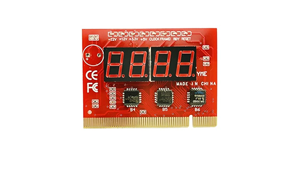 Amazon Com Post Card For Laptop Motherboard Mini Pci Pci E Lpc Post Test Diagnostic Card Tester Motherboard Pc Analyzer Computer Components Industrial Scientific