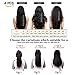 GEELOOK Clip in Hair Extensions Real Human Hair 20 Inch Chocolate Brown #4 Color Double Weft 100% Remy Human Hair Thick Long Soft Silky Straight 4pcs 10clips for Women 70grams