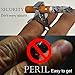 Cigarette Ring Holder Hands Free Smoking Ring For Nicotine Free Fingers | Chrome Plated Kirsite | Avoid Smoking Your Fingers | Keep Hands Free for Holding Phone,Game Controller,Computer Mouse (SILVER)