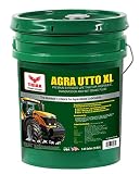 Triax Agra UTTO XL Synthetic Blend Premium Tractor Hydraulic & Transmission Oil - Extreme Performance - Replaces Most OEM Fluids (1 x 5 GAL Pail)
