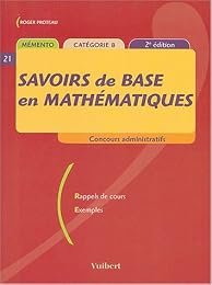 Savoirs de base en mathématiques