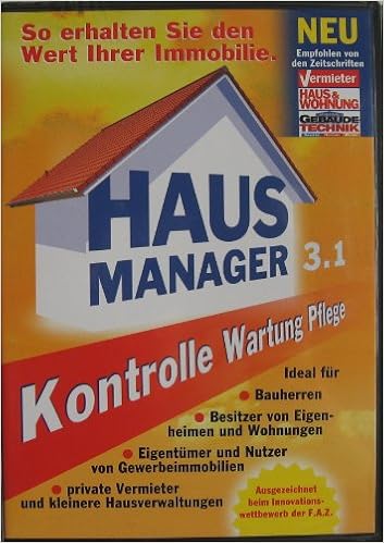 Hausmanager 3 1 Werte Besitzen Werte Erhalten Software Fur Die