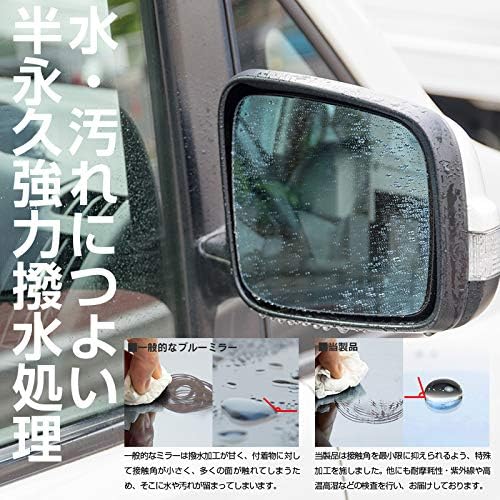 Amazon ワールドウィング 特殊撥水加工 広角 ブルーミラーレンズ Bl 023 レンズ交換 2枚セット Vm4 Vmg レヴォーグ D型 Vag Wrx S4 D型 Vab Wrx 型sti D型 サイドミラー 車 バイク