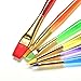 u-hoMEy 6 Pcs/Set Paint Brush Set Nylon Handle Brush Kid Watercolor Drawing Painting