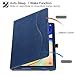 Ztotop Folio Case for Samsung Galaxy Tab S4 10.5 Inch 2018(SM-T830/T835/T837), Leather Folding Stand Cover with Auto Wake/Sleep,S Pen Holder and Multiple Viewing Angles,NavyBlue