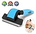 TOPOPET Dog Brush, Cat Brush, Pet Grooming Brush Rake Effectively Reduces Shedding by Up to 95% Professional Deshedding Tool for Dogs and Cats