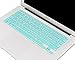 MOSISO Silicone Keyboard Cover Compatible with MacBook Air 13 inch A1466 A1369 2010-2017&Compatible with MacBook Pro 13/15 inch (with/Without Retina Display, 2015 or Older Version), Hot Blue