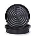 Idyllize 5 Pieces of 6 Inch Black Plastic Plant Saucer Drip Tray For Potsthumb 4